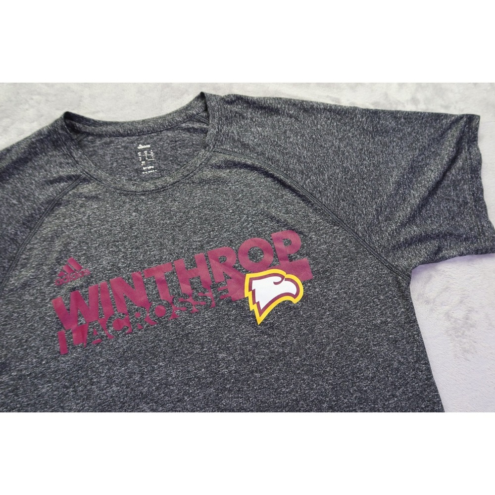 Winthrop‎ University Eagles T Shirt Men's Size M Adidas ClimaLite